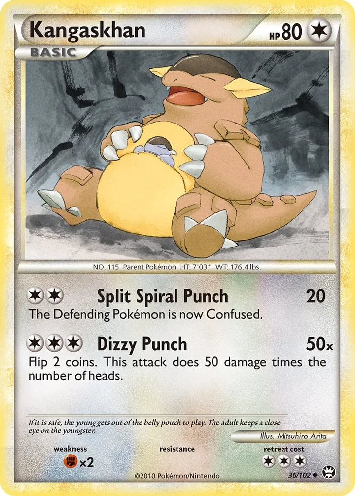Kangaskhan, Triumphant 36/102