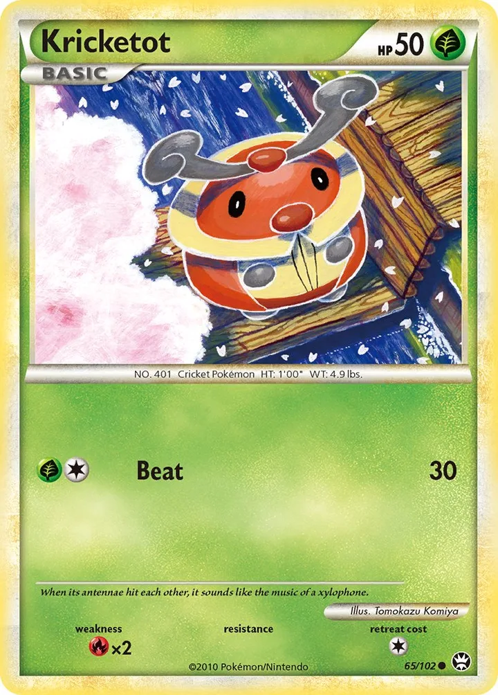 Kricketot, Triumphant 65/102