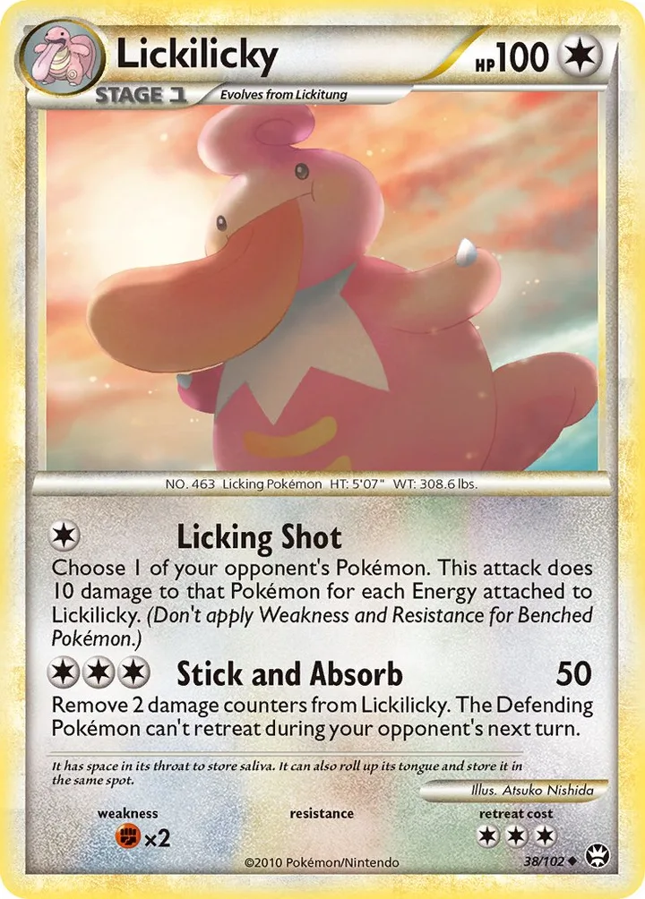 Lickilicky, Triumphant 38/102