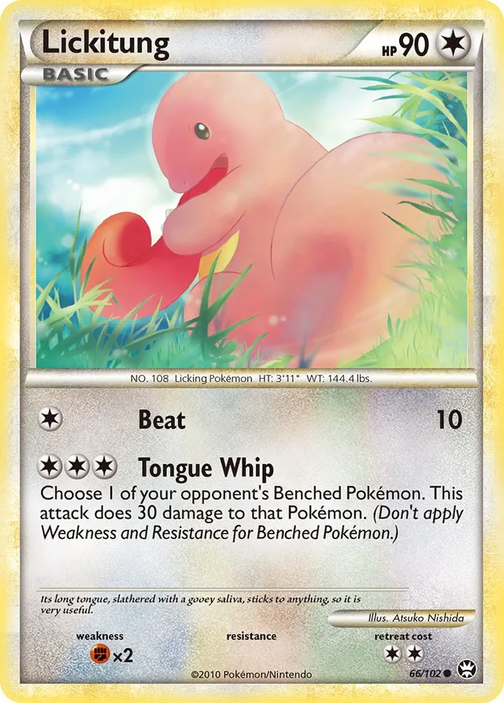 Lickitung, Triumphant 66/102
