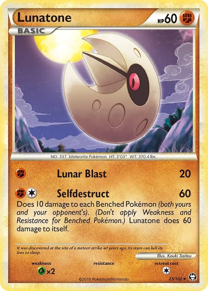 Lunatone, Triumphant 25/102