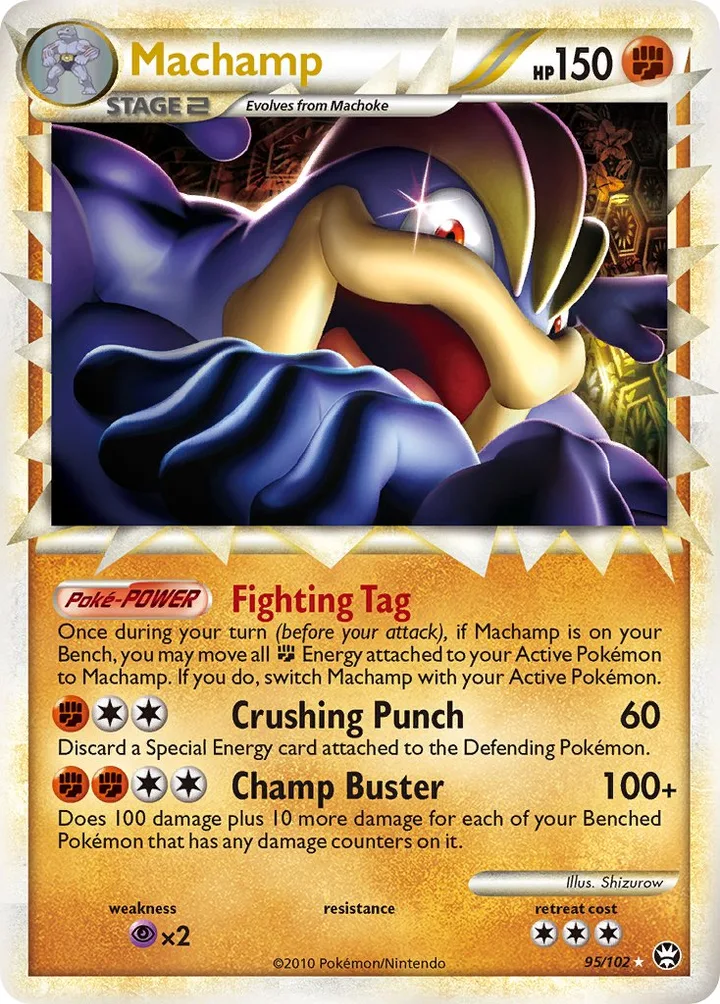 Machamp, Triumphant 95/102