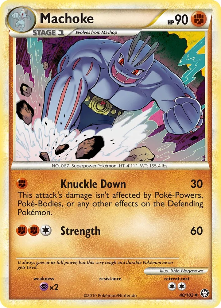 Machoke, Triumphant 40/102