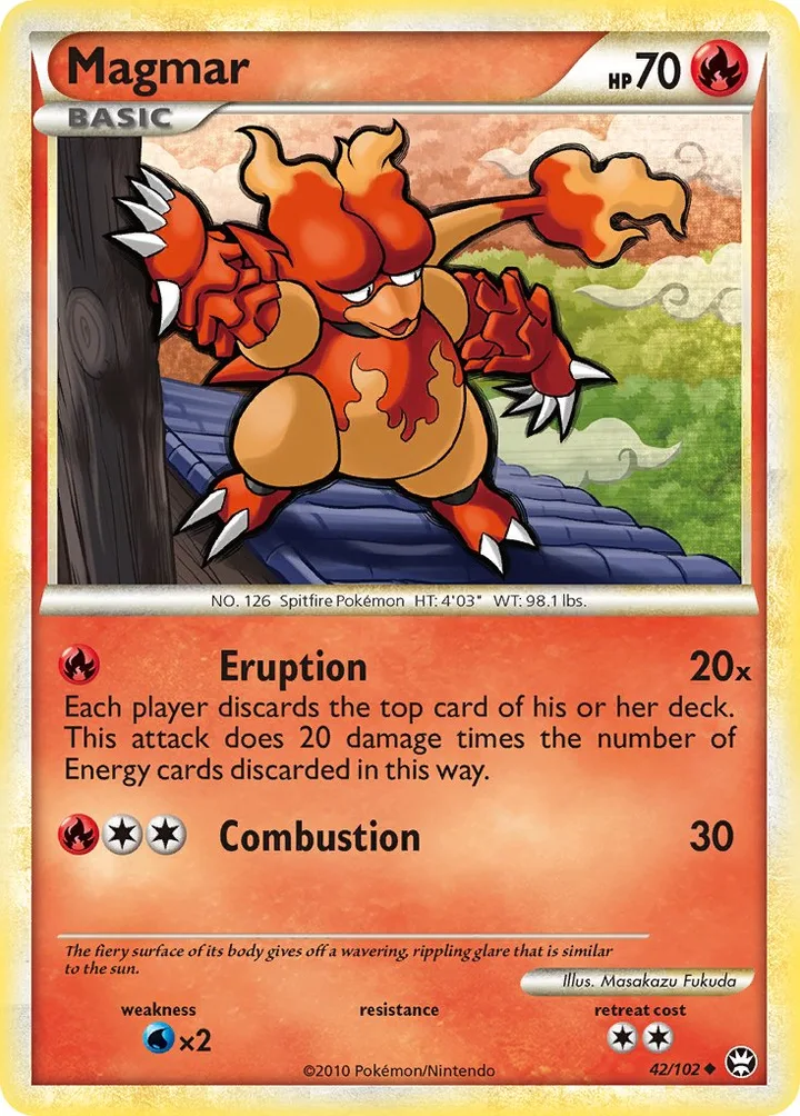 Magmar, Triumphant 42/102
