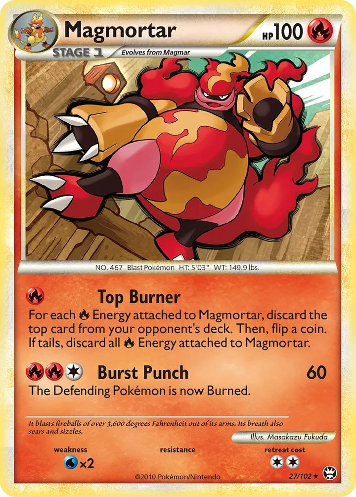 Magmortar, Triumphant 27/102