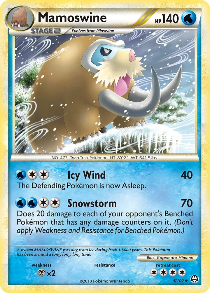 Mamoswine, Triumphant 5/102