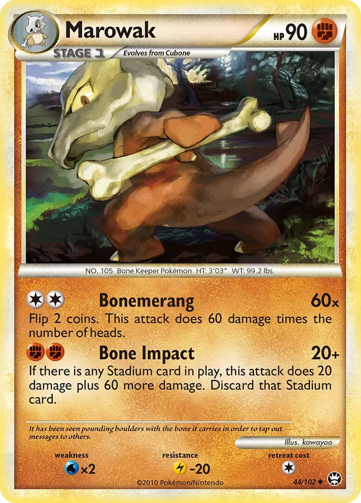 Marowak, Triumphant 44/102
