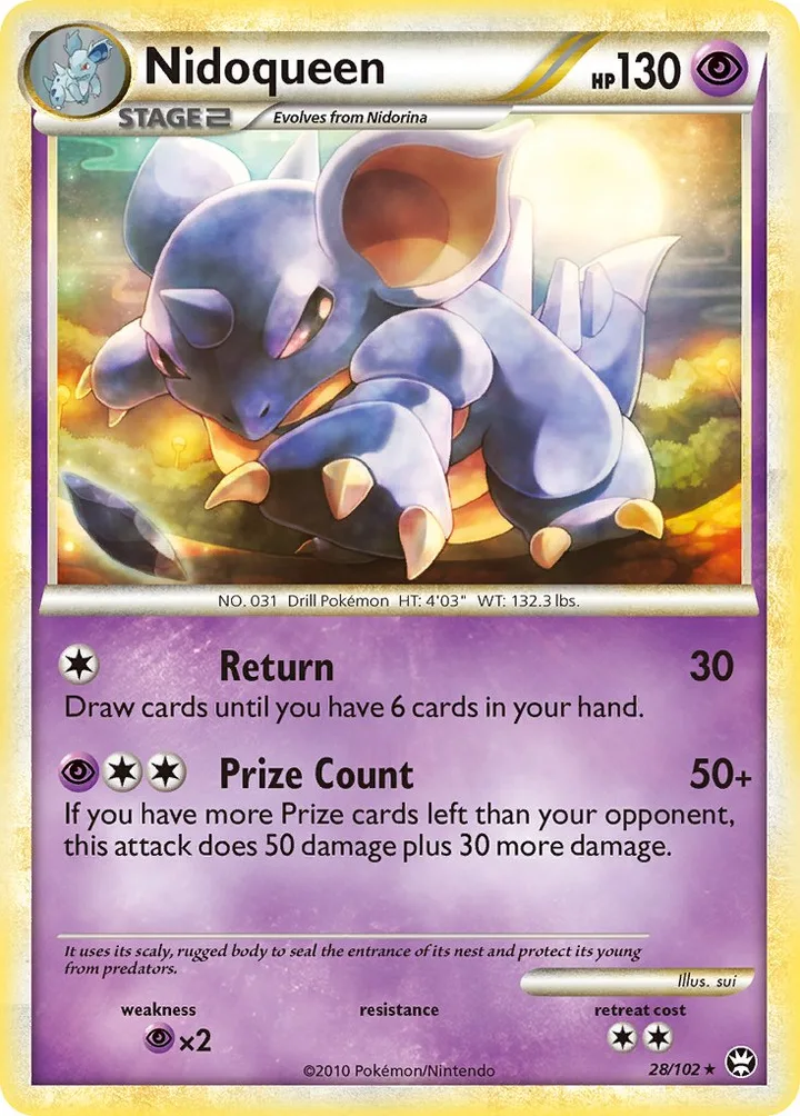 Nidoqueen, Triumphant 28/102