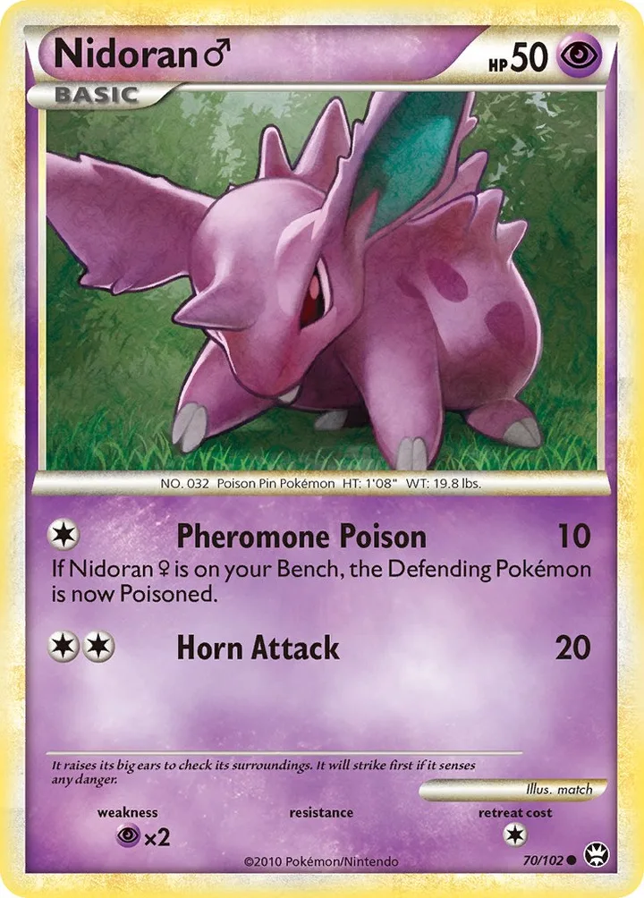 Nidoran Male, Triumphant 70/102