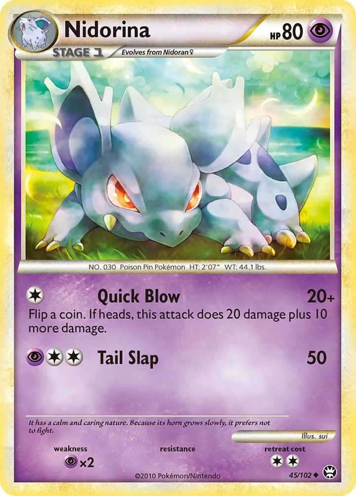 Nidorina, Triumphant 45/102