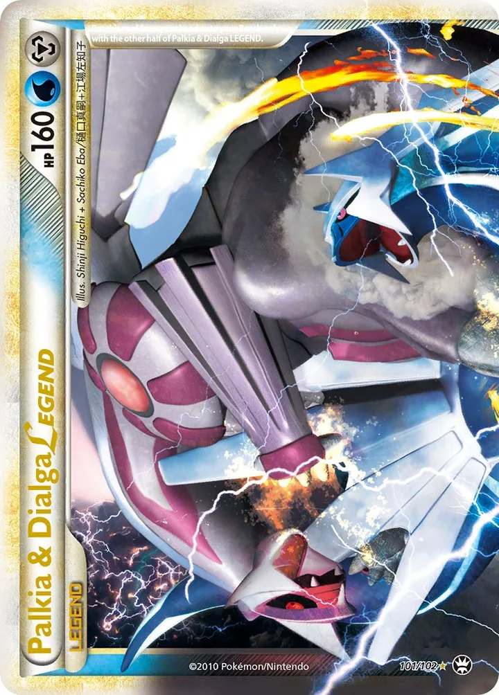 Palkia & Dialga LEGEND, Triumphant 101/102