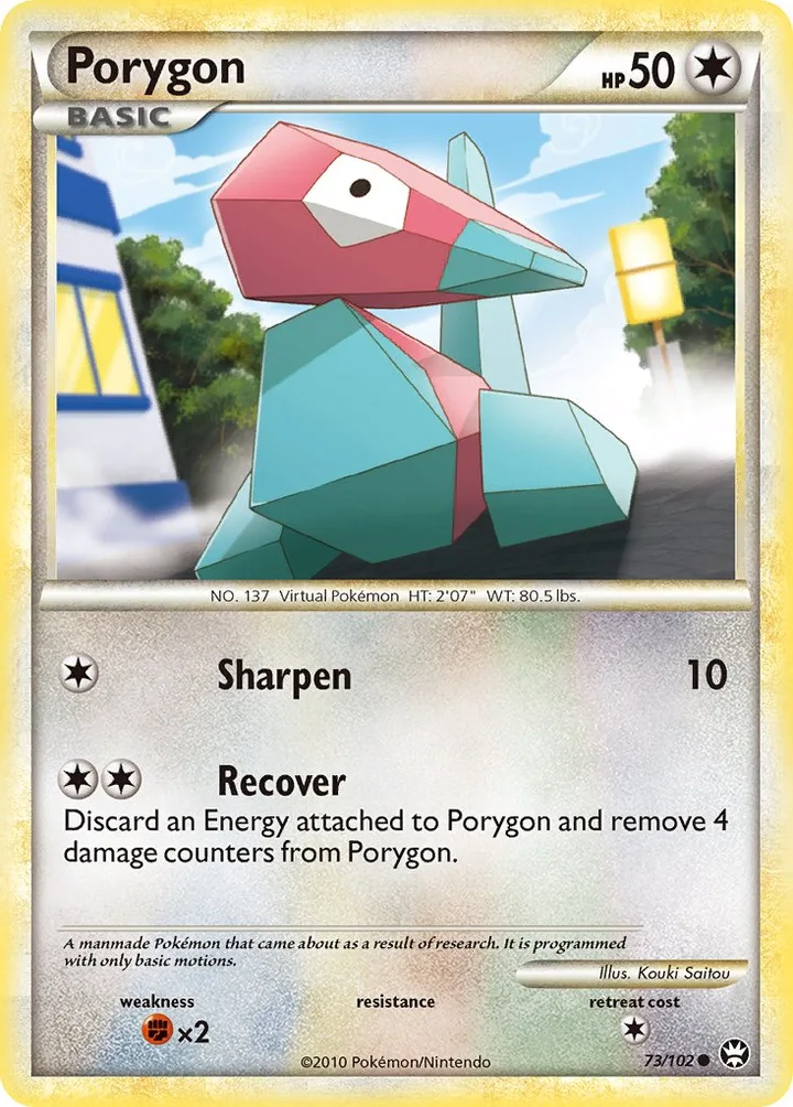 Porygon, Triumphant 73/102