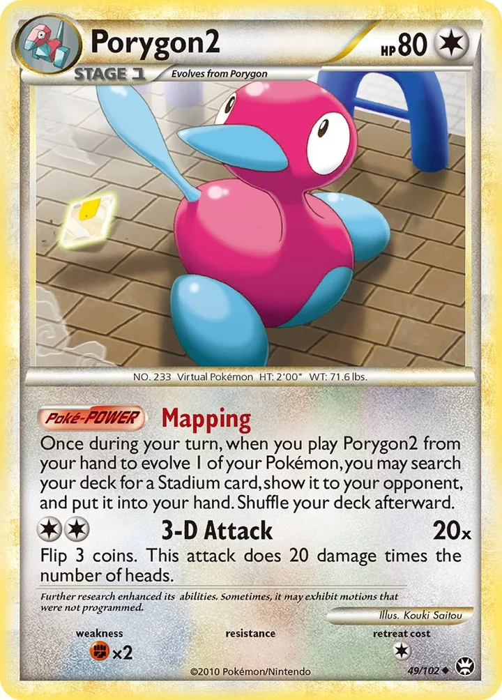 Porygon2, Triumphant 49/102