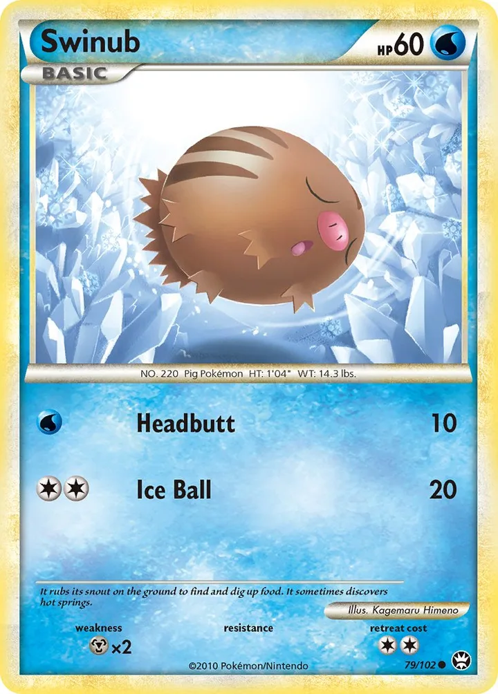 Swinub, Triumphant 79/102