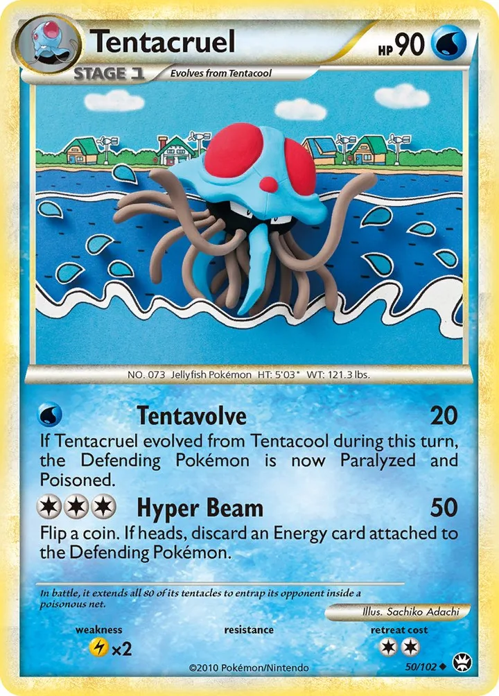 Tentacruel, Triumphant 50/102