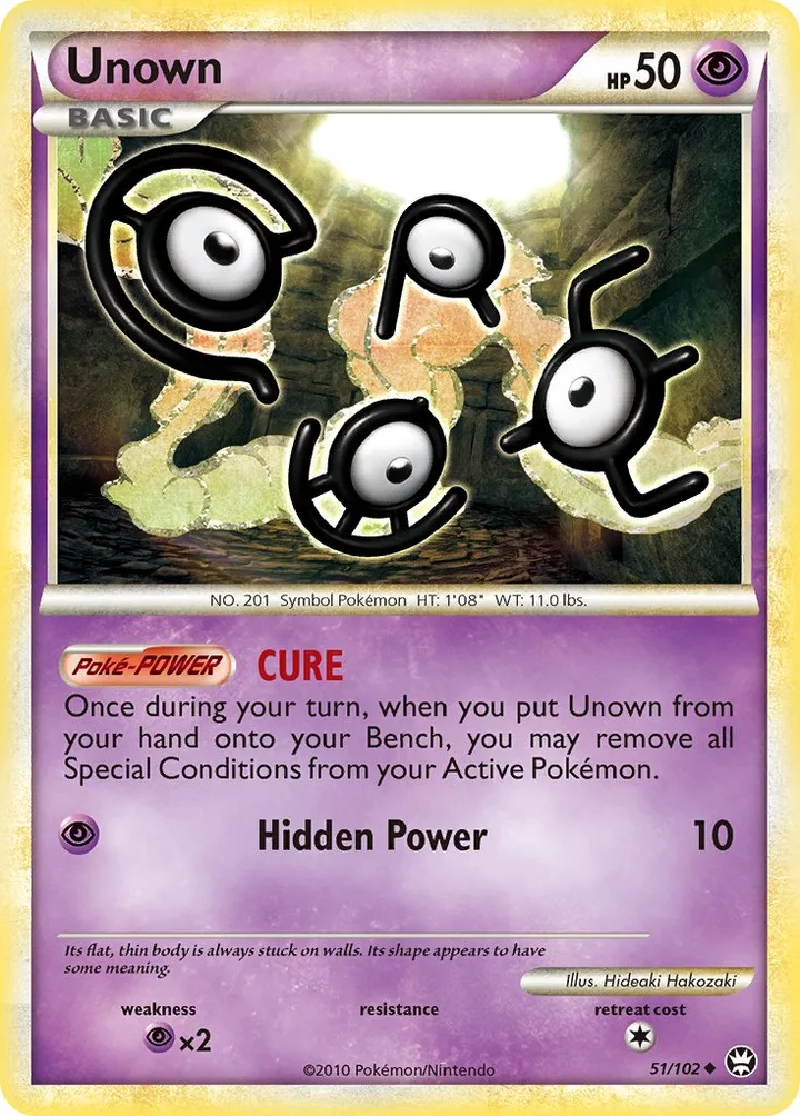 Unown, Triumphant 51/102