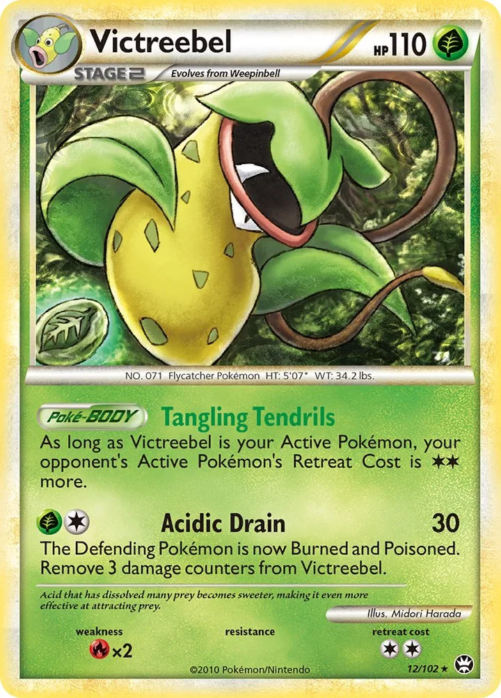 Victreebel, Triumphant 12/102