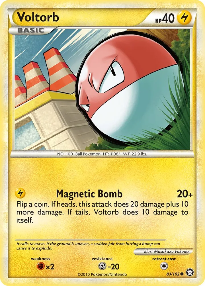 Voltorb, Triumphant 83/102