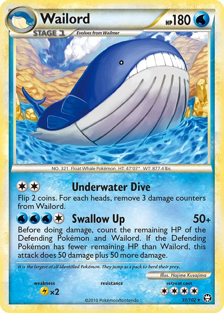 Wailord, Triumphant 31/102