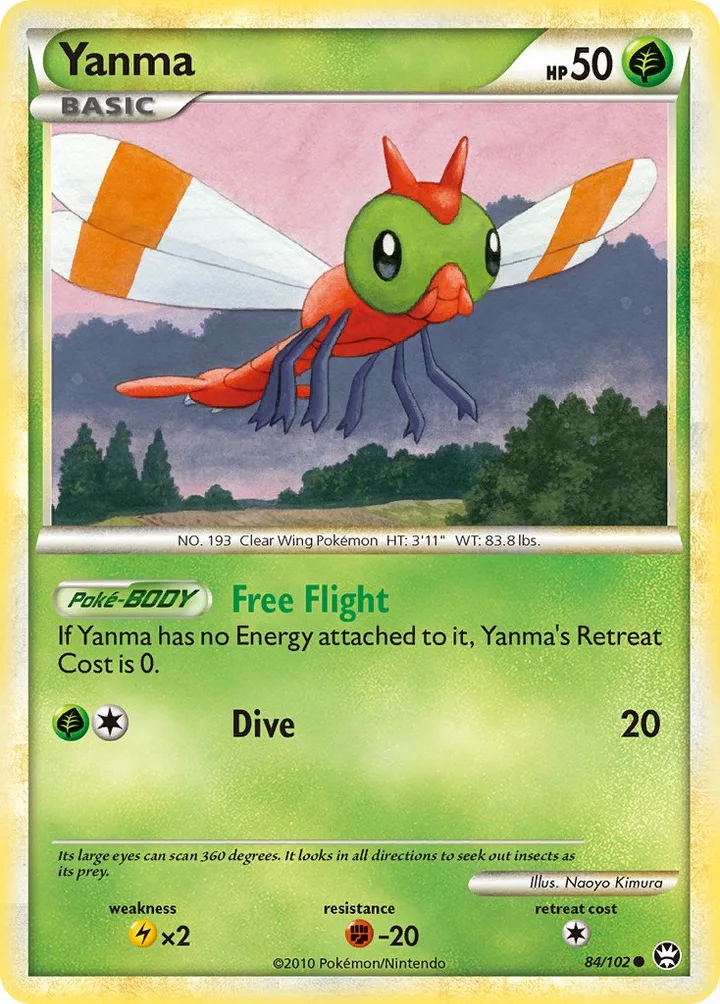 Yanma, Triumphant 84/102
