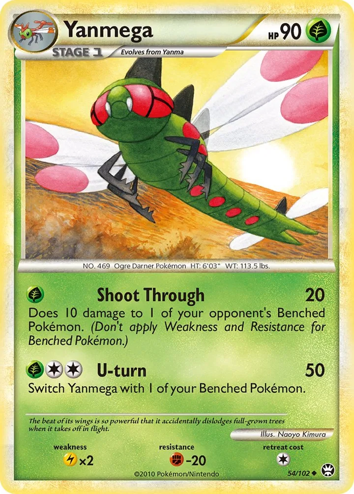 Yanmega, Triumphant 54/102