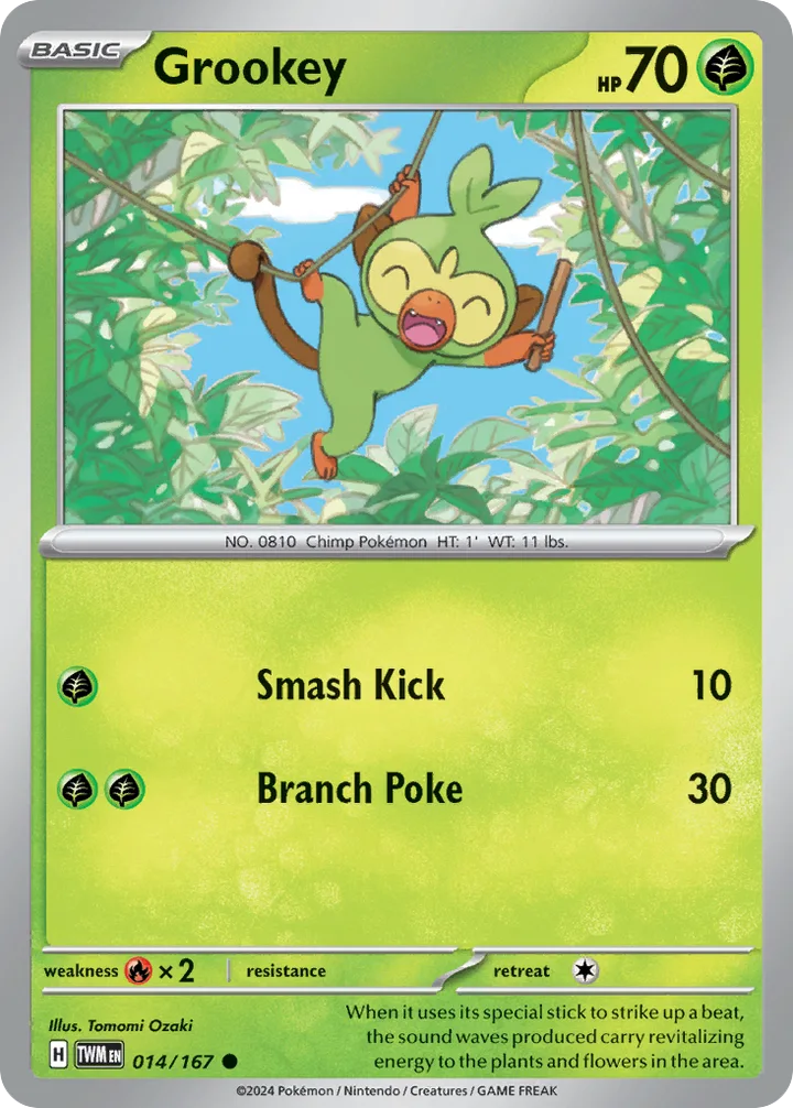 Grookey, Twilight Masquerade 014/167