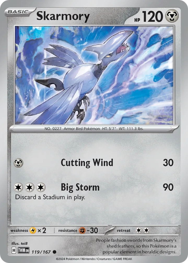 Skarmory, Twilight Masquerade 119/167