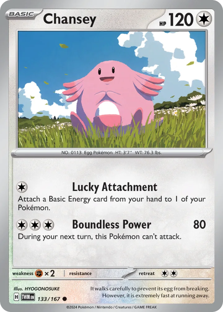 Chansey, Twilight Masquerade 133/167