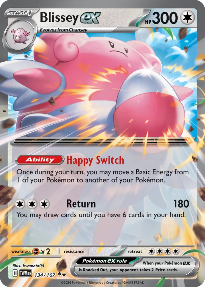 Blissey ex, Twilight Masquerade 134/167