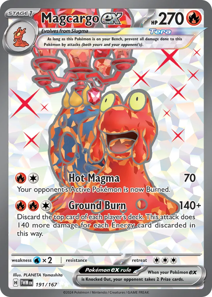 Magcargo ex, Twilight Masquerade 191/167