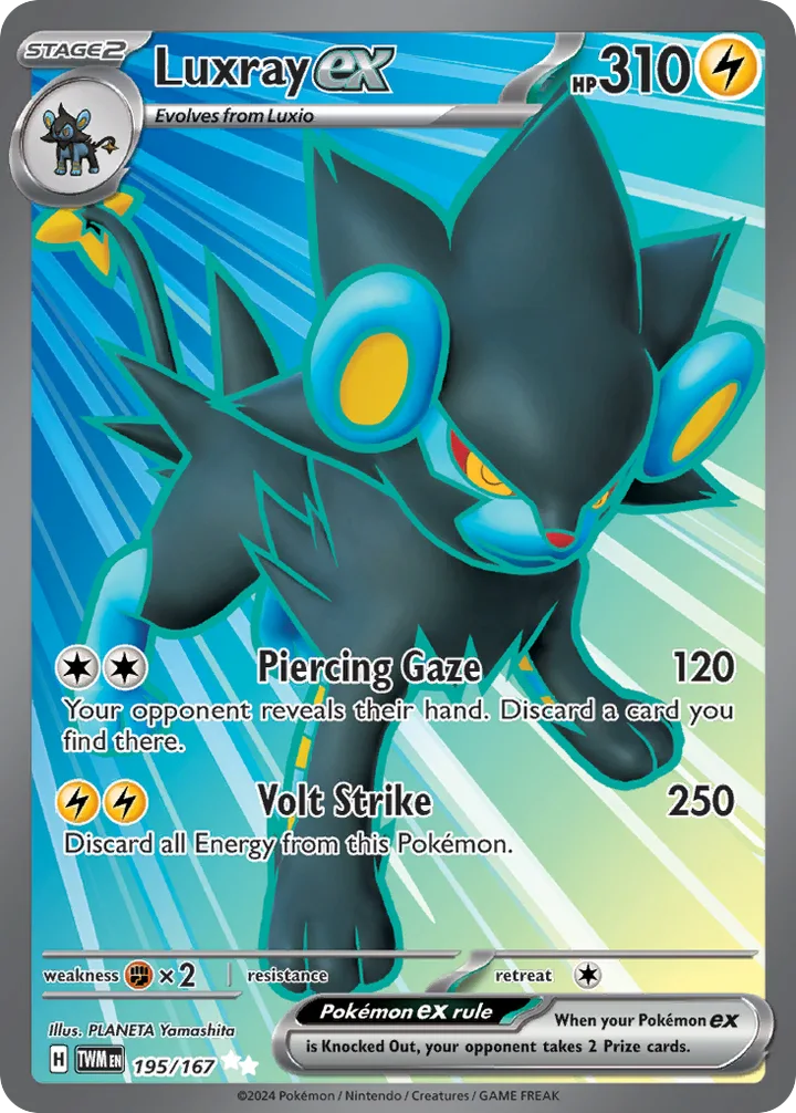 Luxray ex, Twilight Masquerade 195/167