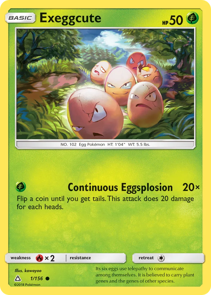Exeggcute, Ultra Prism 1/156