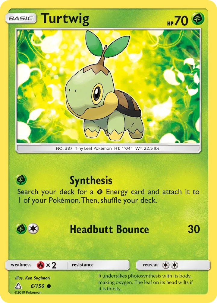 Turtwig, Ultra Prism 6/156