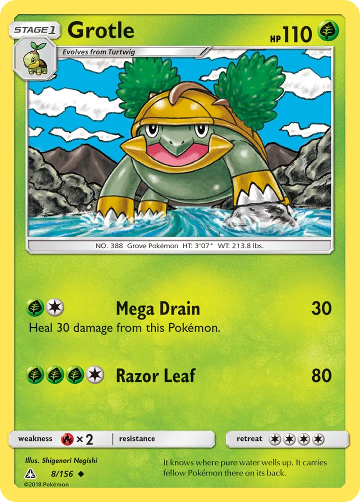 Grotle, Ultra Prism 8/156