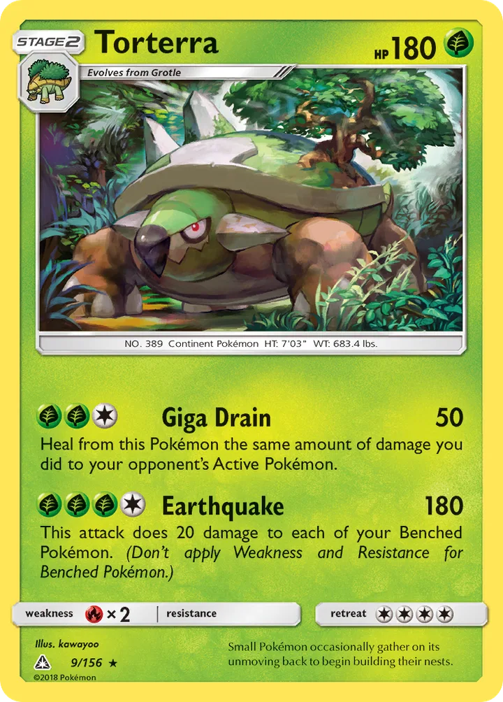 Torterra, Ultra Prism 9/156