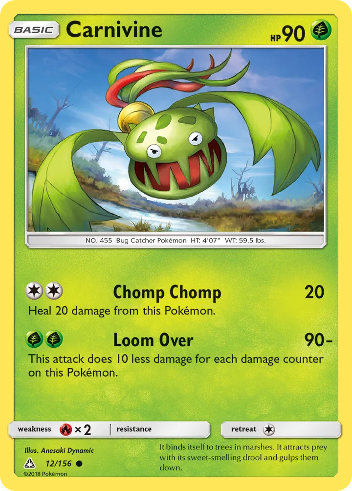 Carnivine, Ultra Prism 12/156
