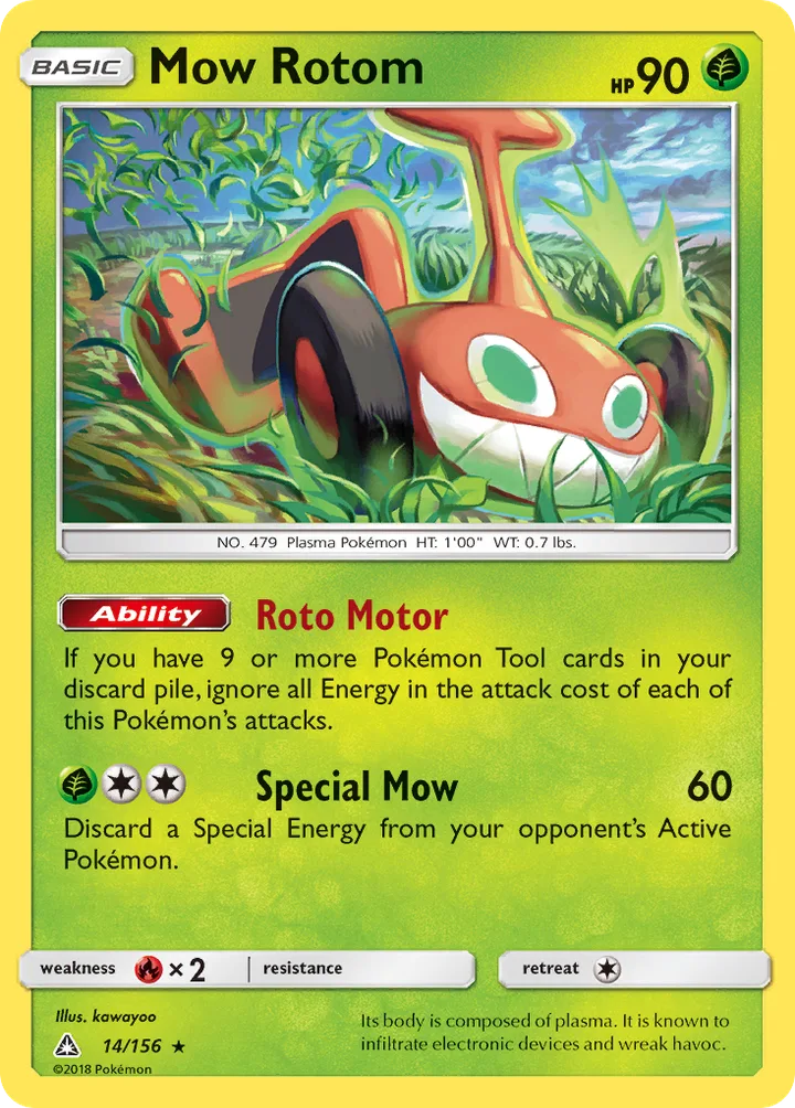 Mow Rotom, Ultra Prism 14/156