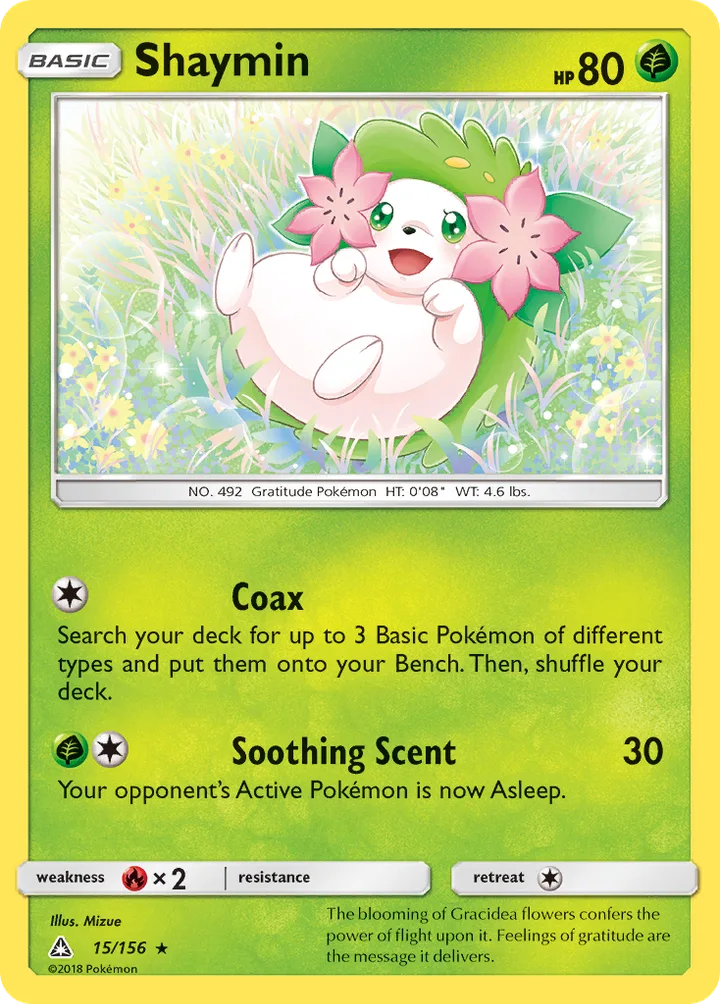 Shaymin, Ultra Prism 15/156