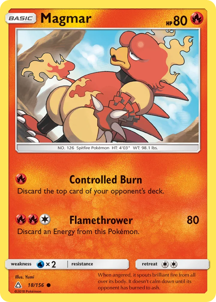 Magmar, Ultra Prism 18/156