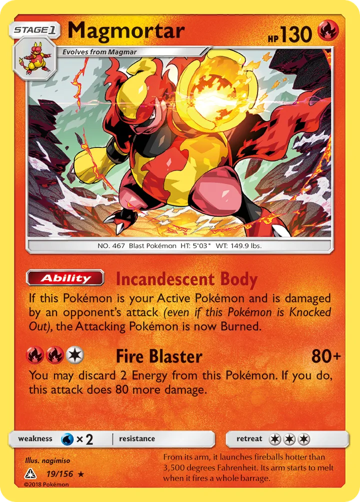 Magmortar, Ultra Prism 19/156