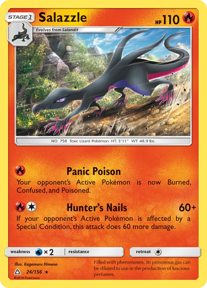 Salazzle, Ultra Prism 26/156