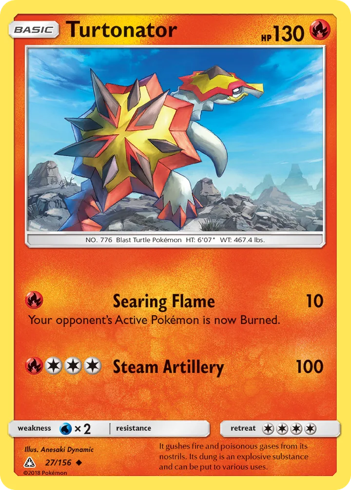 Turtonator, Ultra Prism 27/156