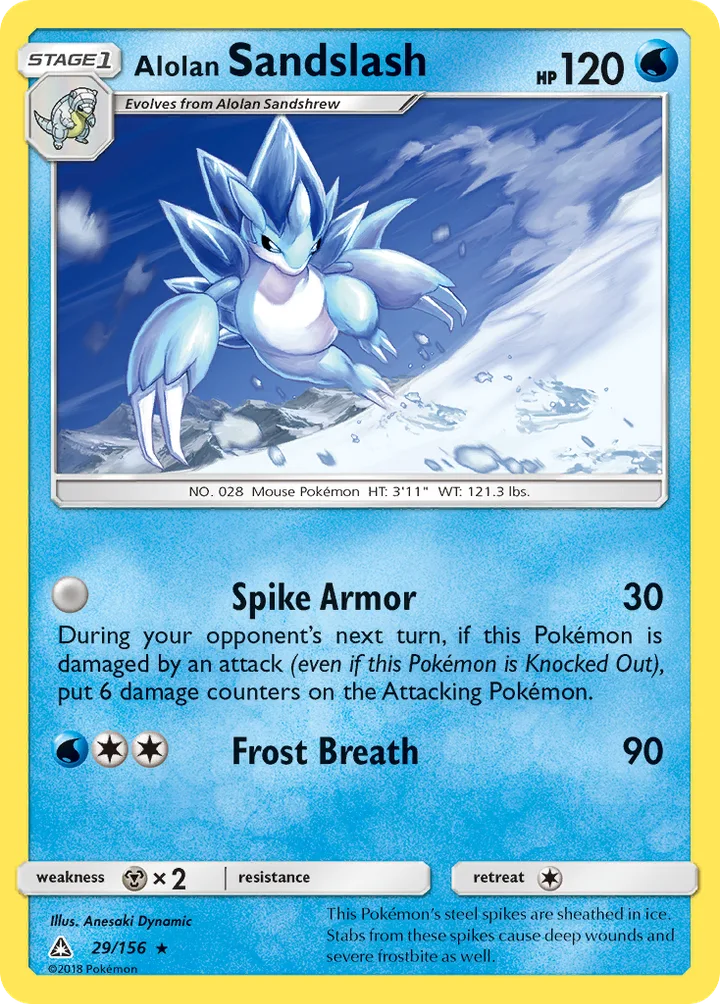 Alolan Sandslash, Ultra Prism 29/156