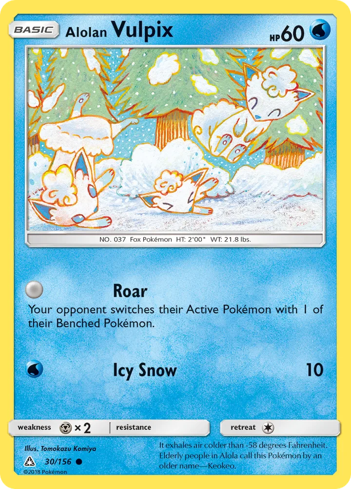Alolan Vulpix, Ultra Prism 30/156