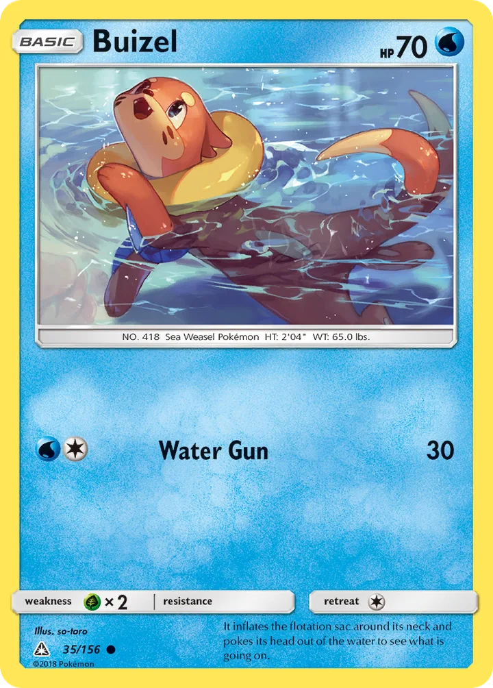 Buizel, Ultra Prism 35/156
