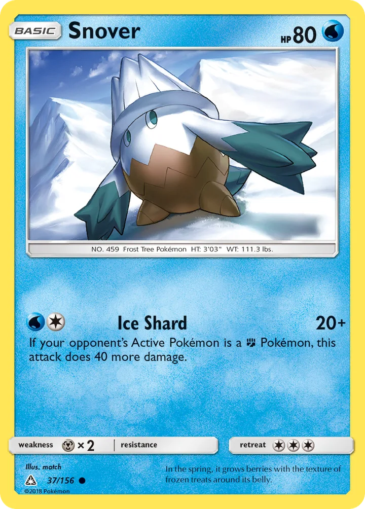 Snover, Ultra Prism 37/156