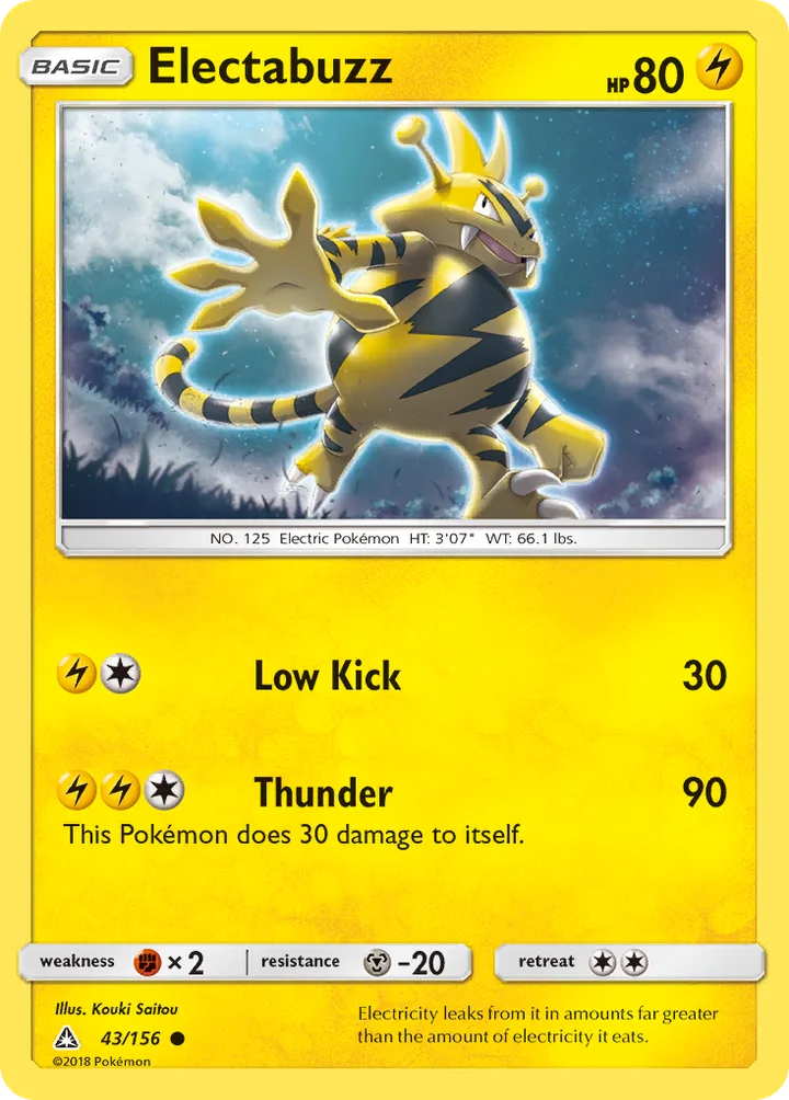 Electabuzz, Ultra Prism 43/156