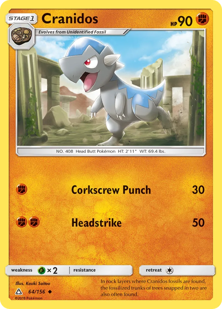 Cranidos, Ultra Prism 64/156