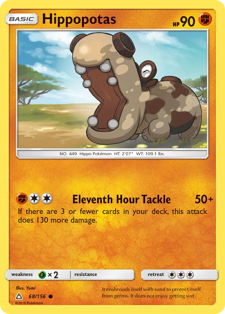 Hippopotas, Ultra Prism 68/156
