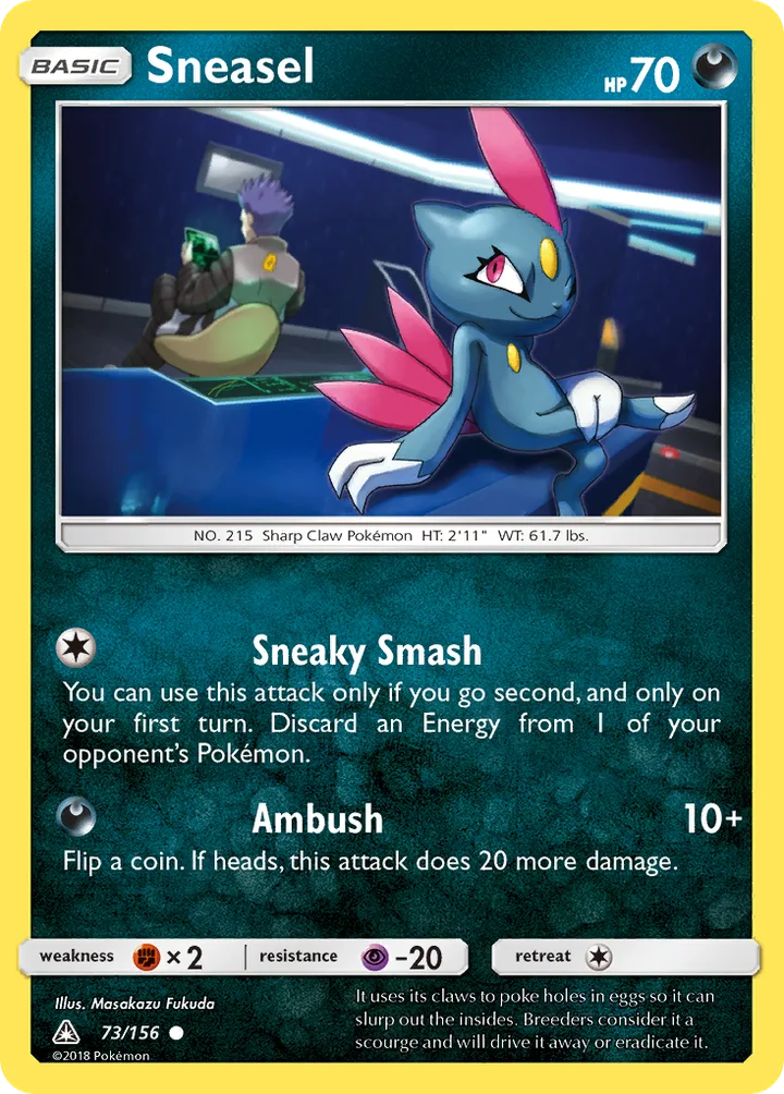 Sneasel, Ultra Prism 73/156